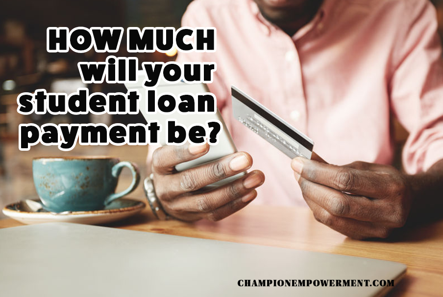 2Average student loan payment